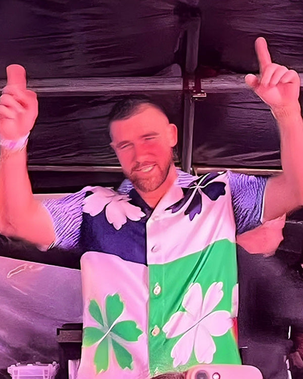 Travis Kelce Argentina Eras Tour Floral Shirt