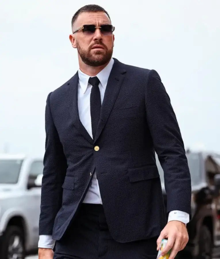 Travis Kelce Chiefs vs Eagles Blazer