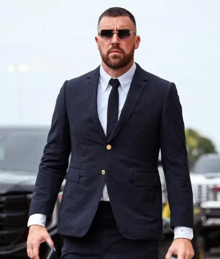Travis Kelce Chiefs vs Eagles Blazer