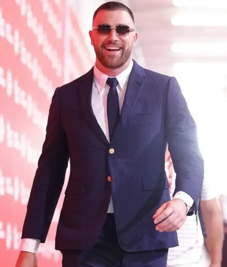 Travis Kelce Chiefs vs Eagles Blazer
