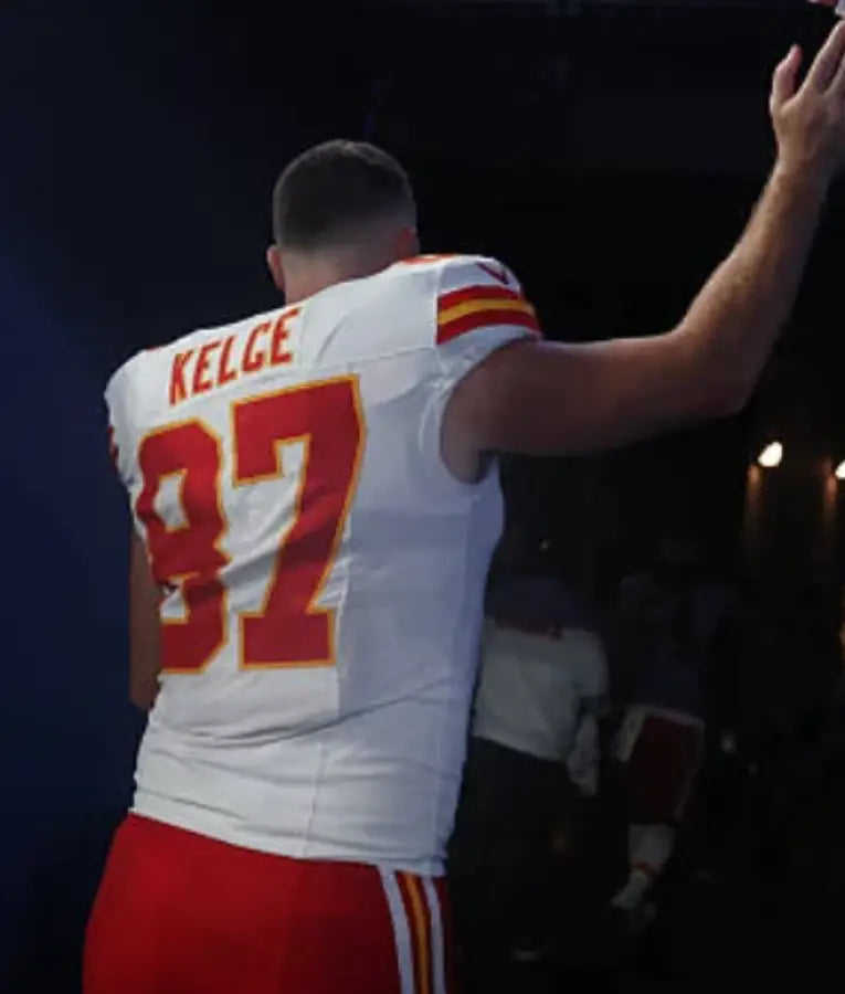 Travis Kelce Kansas City Chiefs 2025 White Jersey