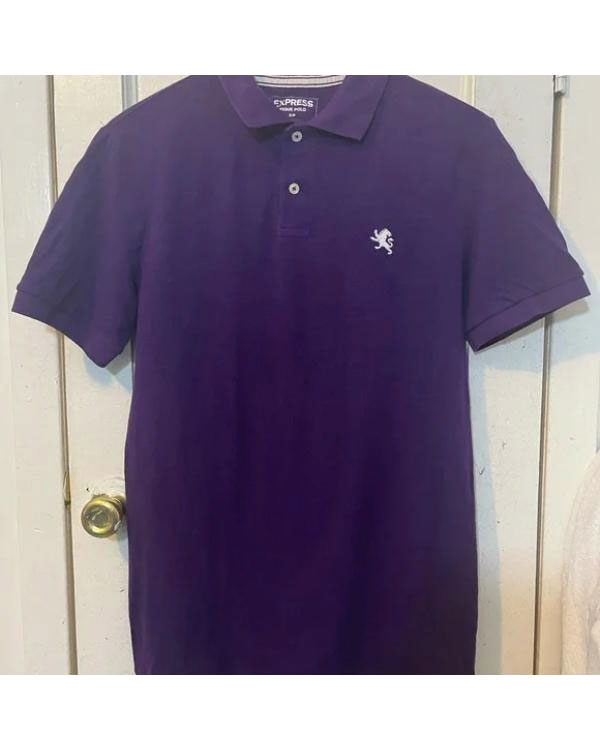 True Blood S03 Kevin Alejandro Purple Polo Shirt