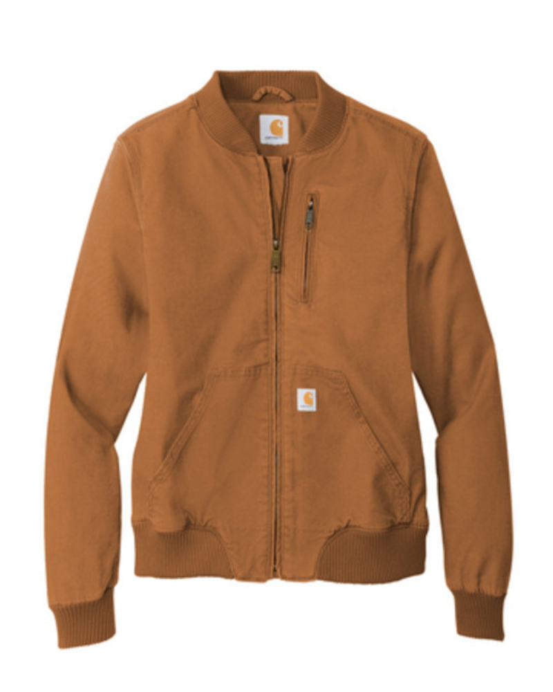 Resurrected Rides 2024 Shayna Guy Tan Bomber Jacket