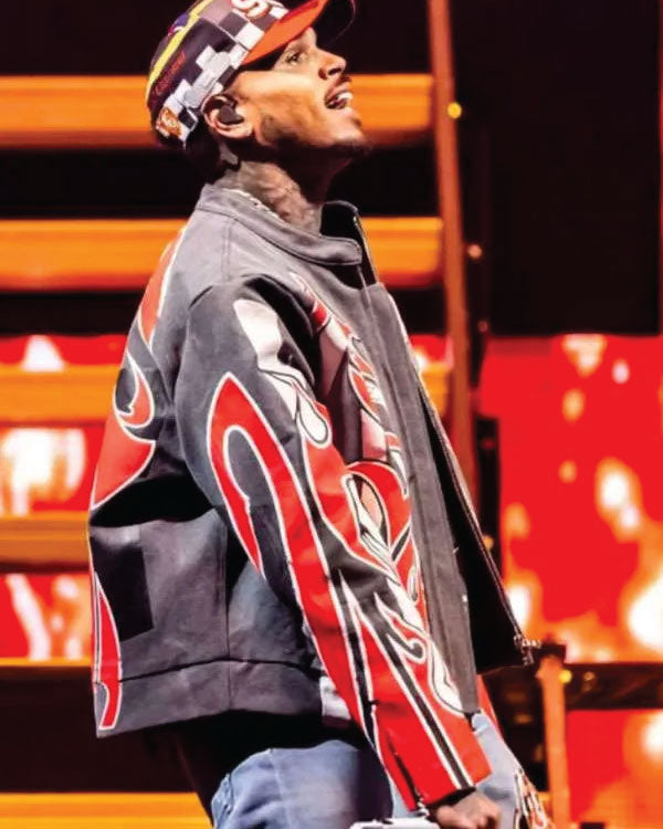 Tycoon Music Festival 2025 Chris Brown Jacket