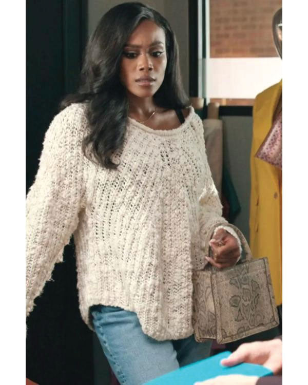Tyler Perry’s Finding Joy 2025 Shannon Thornton Knitted Sweater