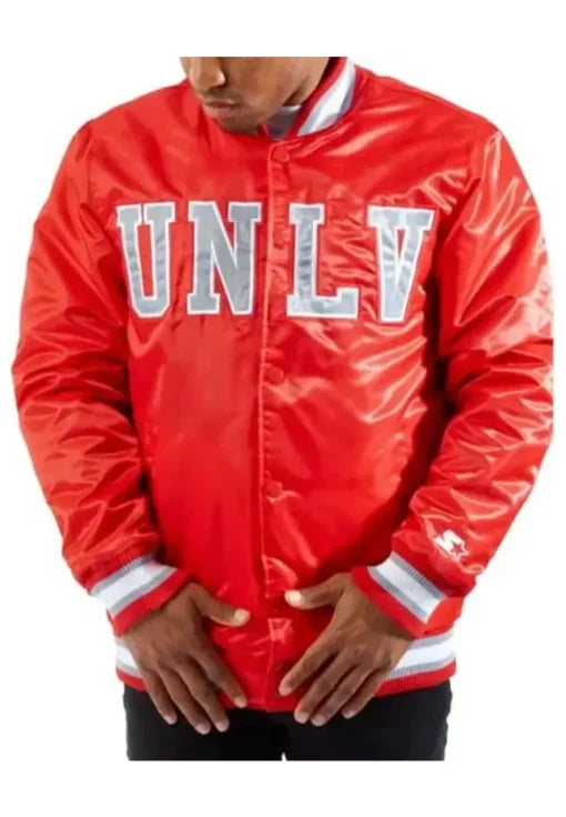 UNLV Rebels Red Varsity Jacket