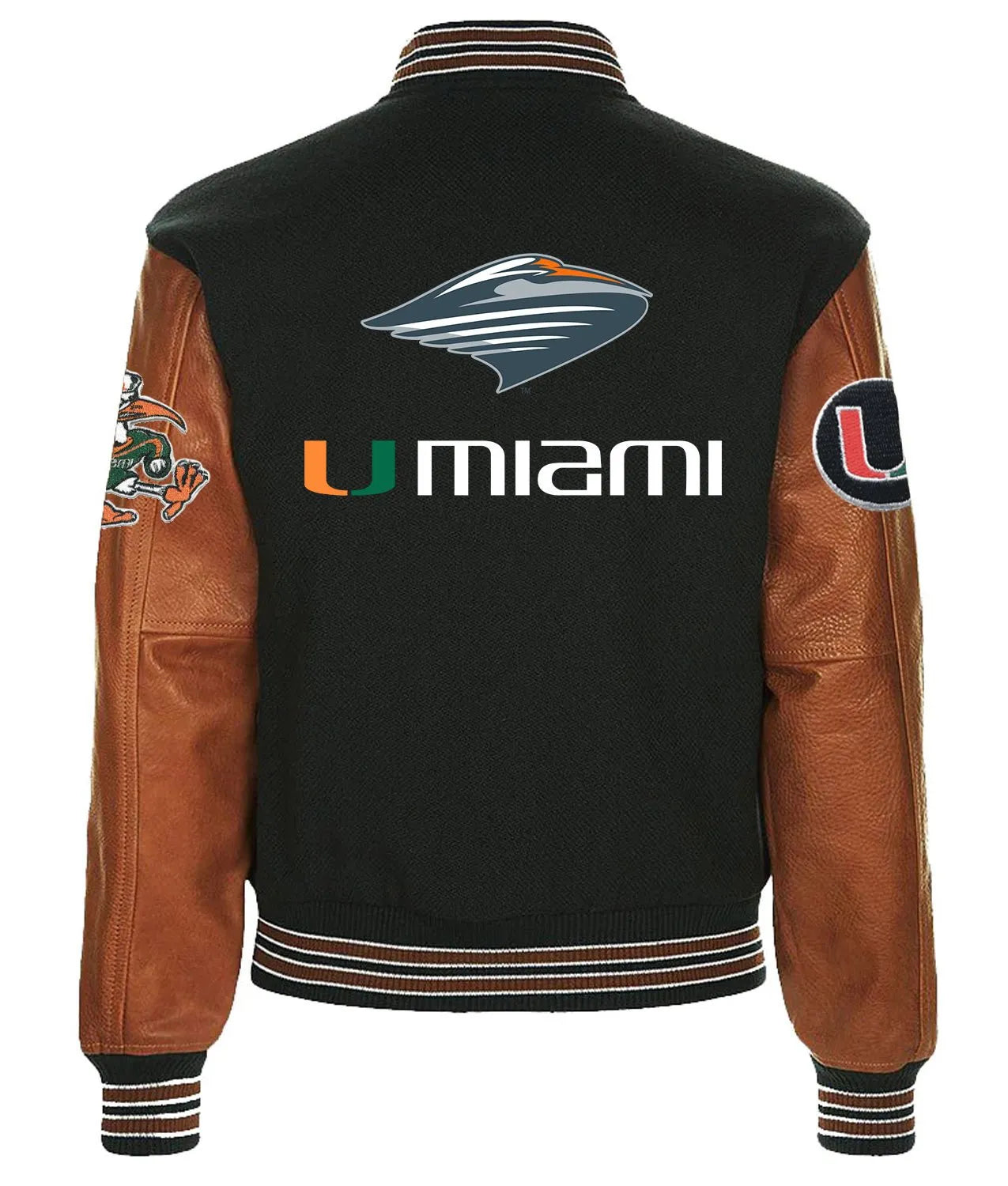 University Of Miami Hurricanes Varsity Jacket