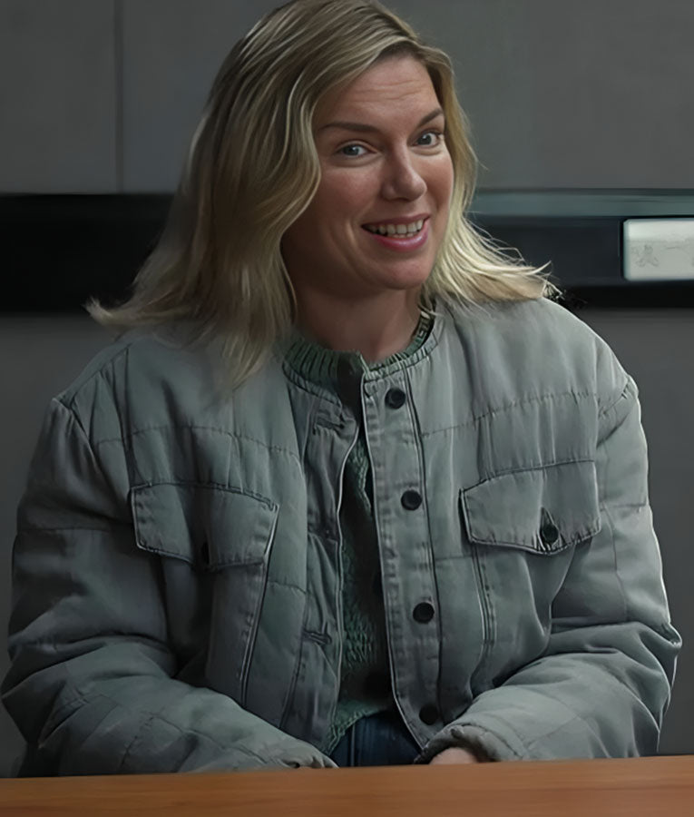 Bad Sisters S02 Eva Birthistle Quilted Jacket