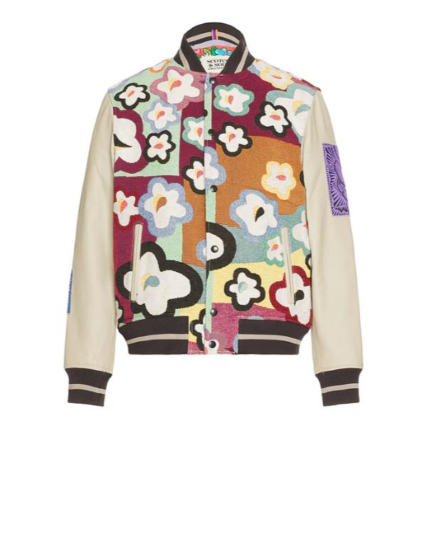 Vampirina Teenage Vampire S01 Shaun Dixon Floral Print Jacket