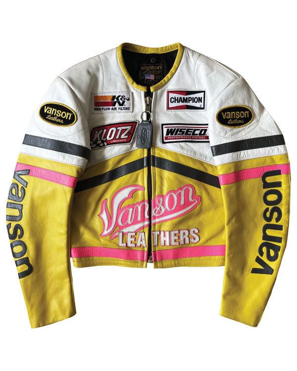 Vanson Leathers Genesis NYC Motorcycle Racing Jacket