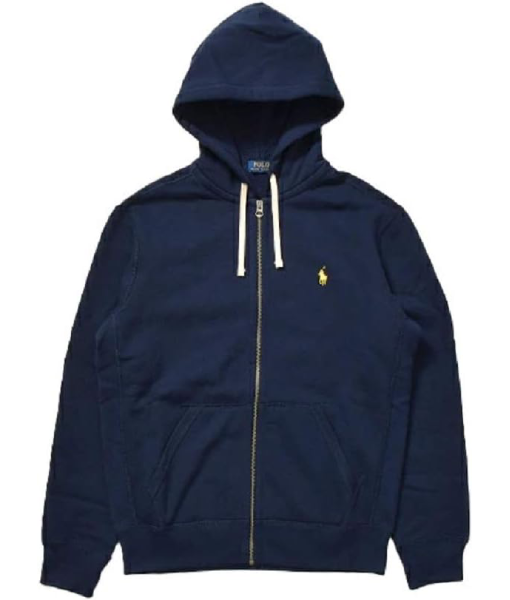 Dope Thief 2025 Ving Rhames Blue Zip Fleece Hoodie