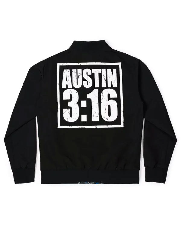 WWE Steve Austin Stone Cold Reversible Bomber Jacket