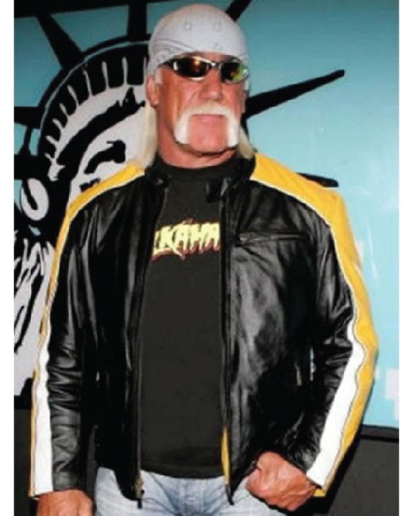 WWE Wrestler Hulk Hogan Leather Jacket