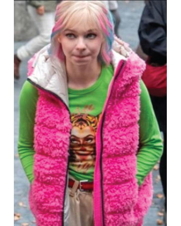 Wednesday Emma Myers Green Graphic Shirt