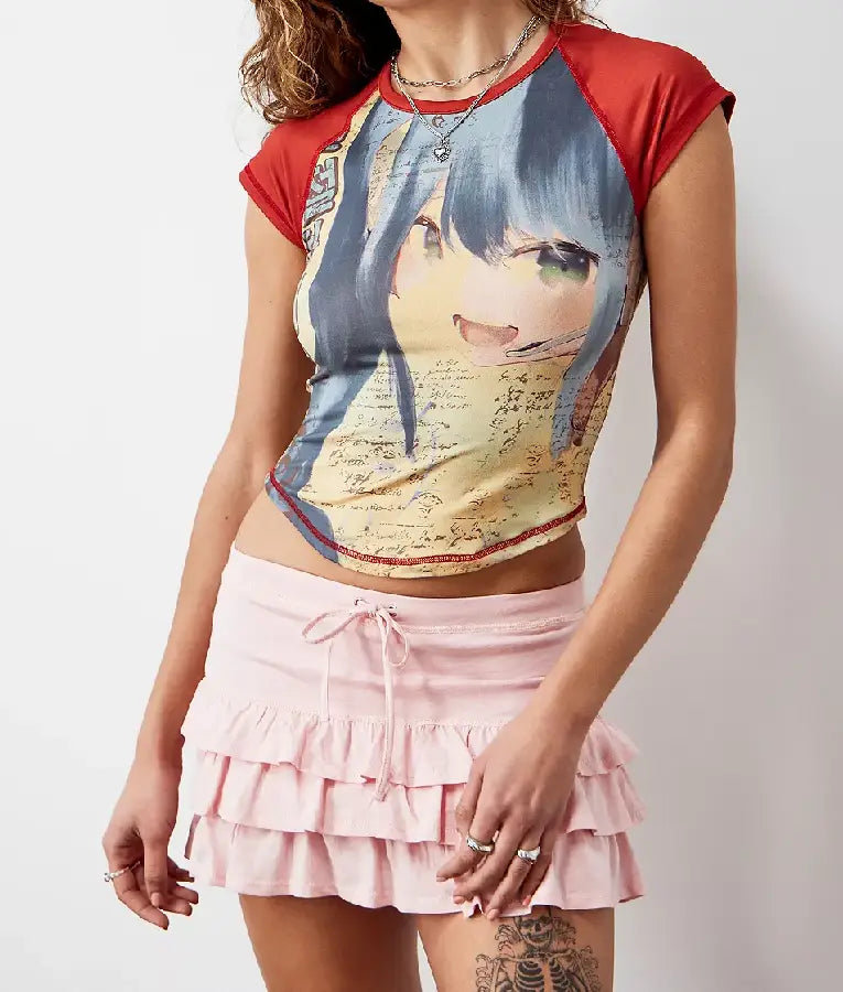 Wednesday S02 Enid Sinclair Anime Tee