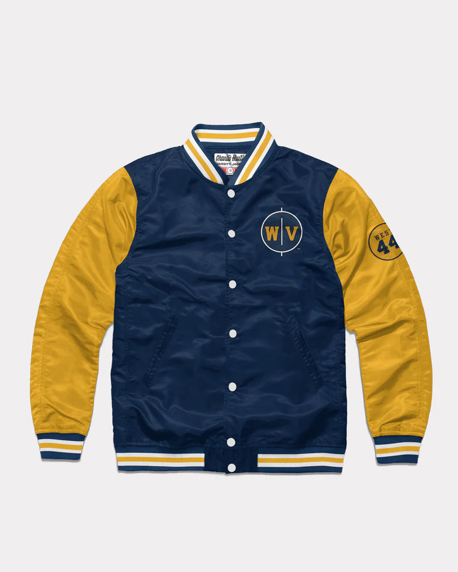 West Virginia Jerry West 44 Letterman Jacket
