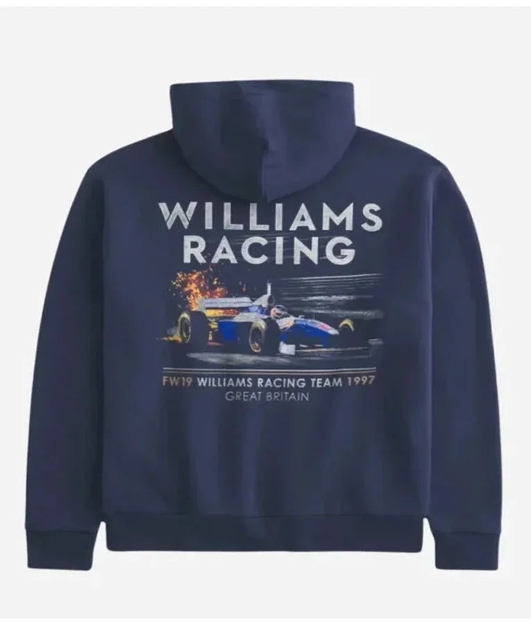 Williams Racing F1 Blue Hoodie