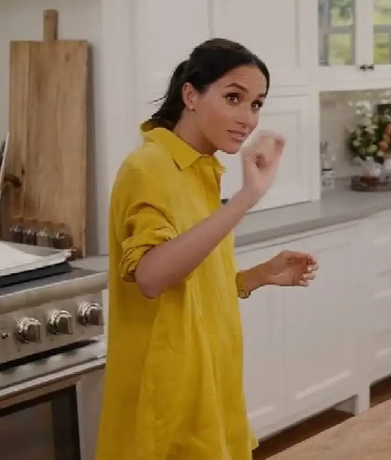 With Love, Meghan 2025 Meghan Markle Yellow Shirt