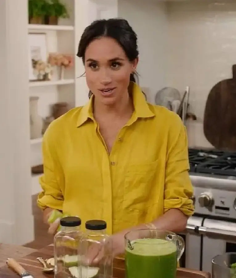 With Love, Meghan 2025 Meghan Markle Yellow Shirt