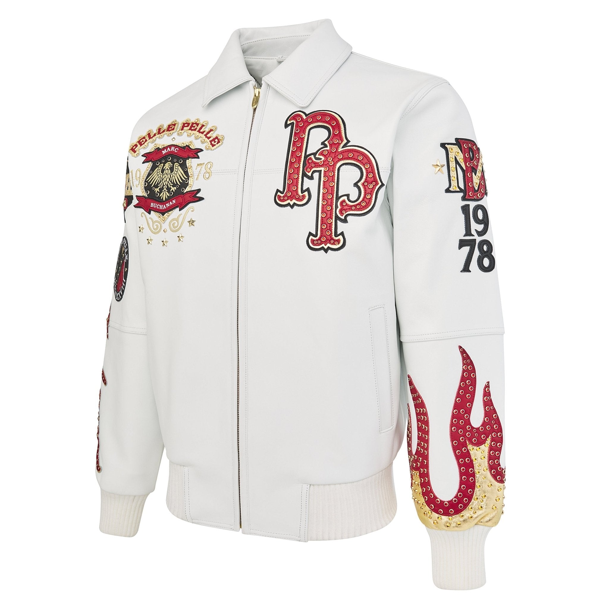 WorldFamousPellePelleWhiteJacket