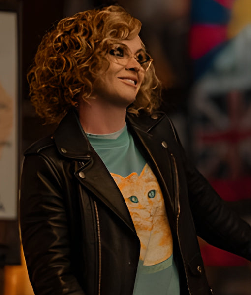 Yellowjackets Christina Ricci Blue Cat Sweater