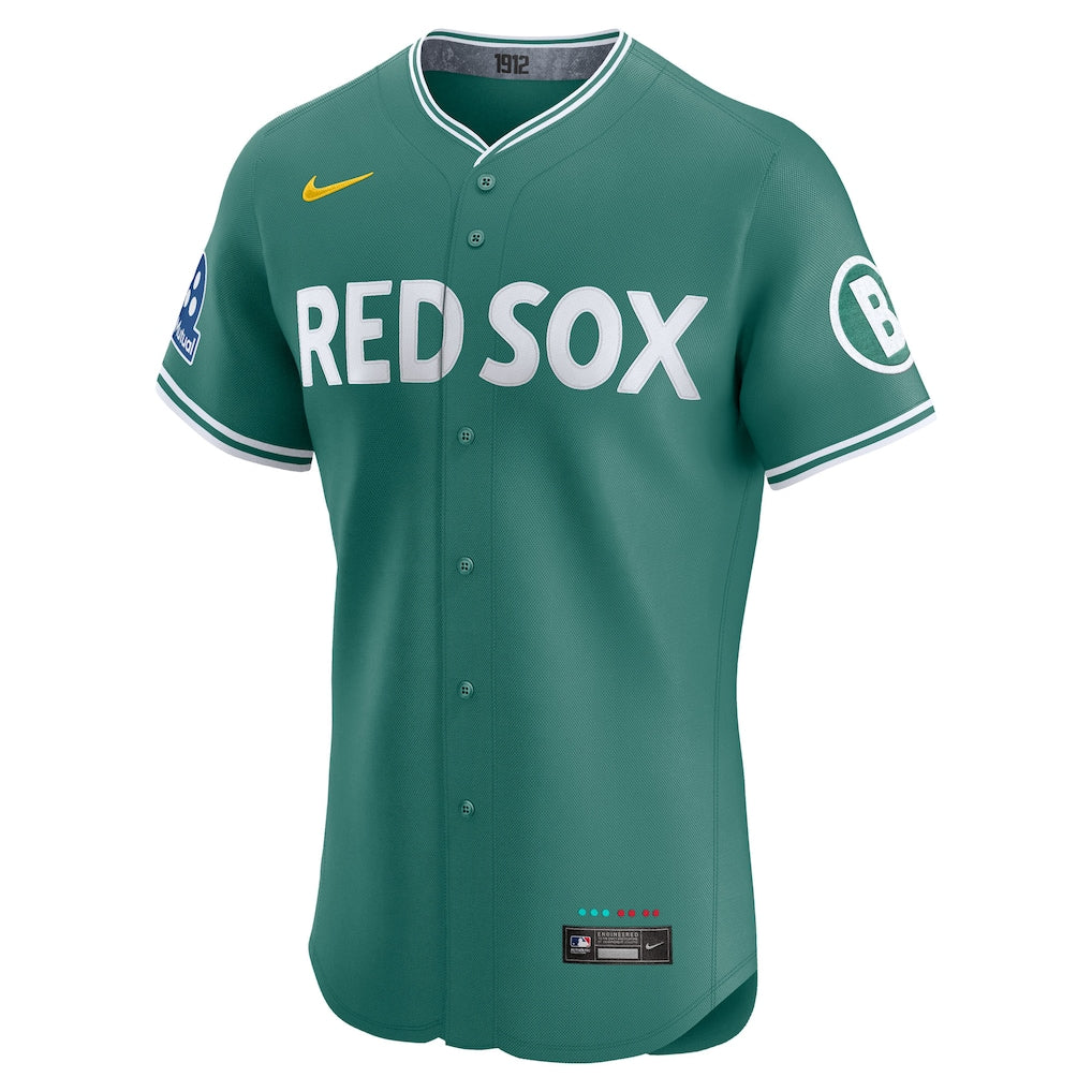 Youth Boston Red Sox Nike Green 2025 City Connect Limited Jersey