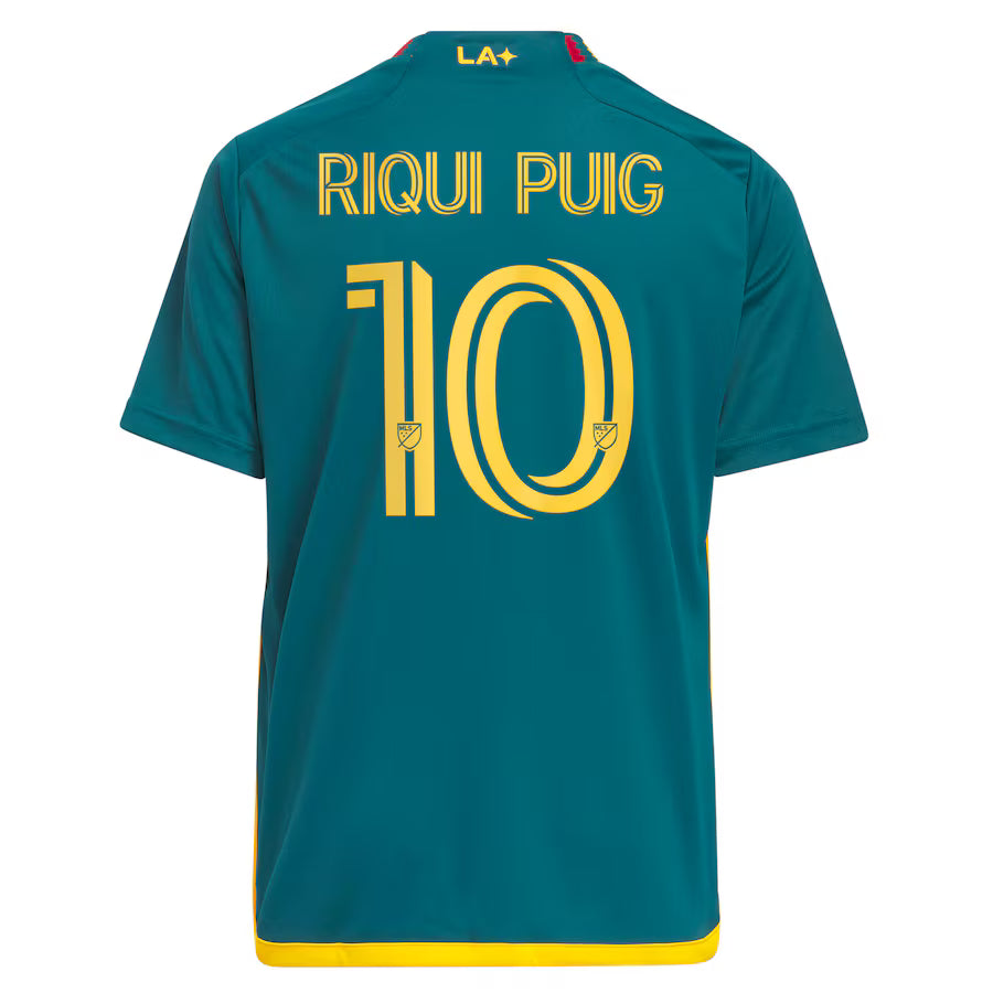 LA Galaxy Riqui Puig adidas Green 2024 LA Kit Replica Player Jersey
