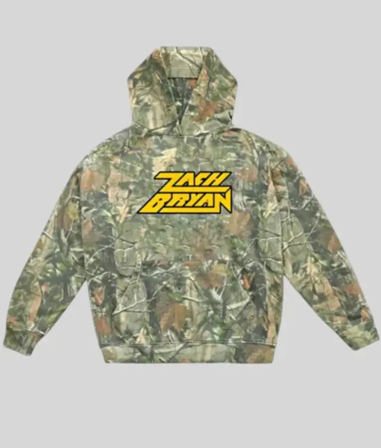 Zach Bryan Camo Hoodie
