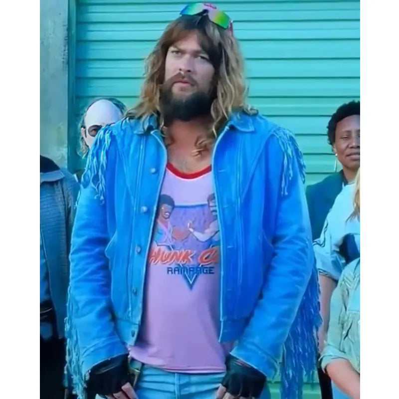 Jason Momoa A Minecraft Garbage Man Jacket