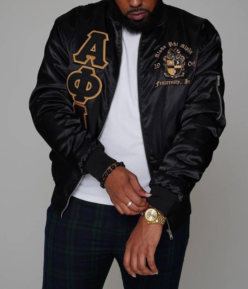 Alpha Phi Alpha DVN Satin Jacket