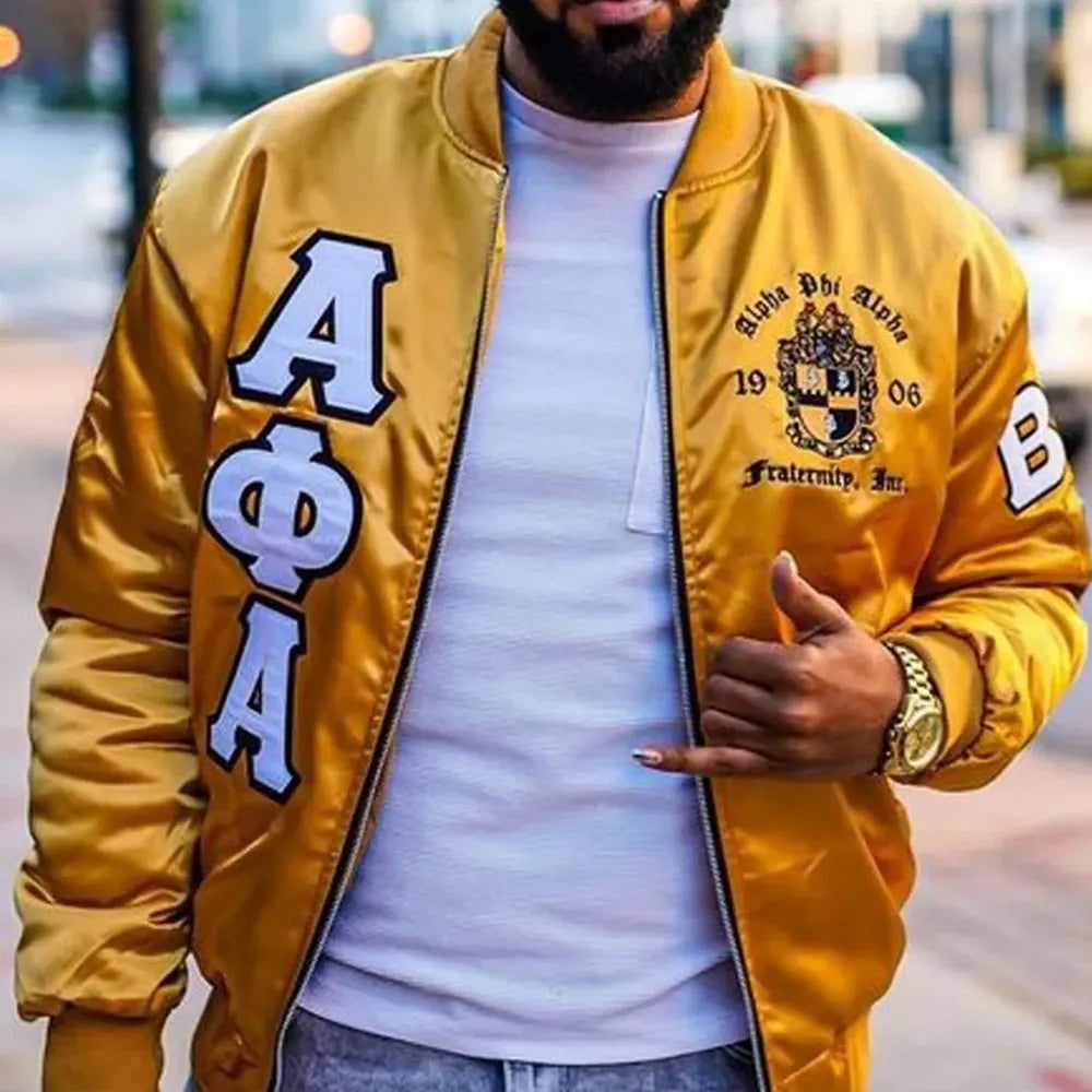 Alpha Phi Alpha DVN Satin Jacket
