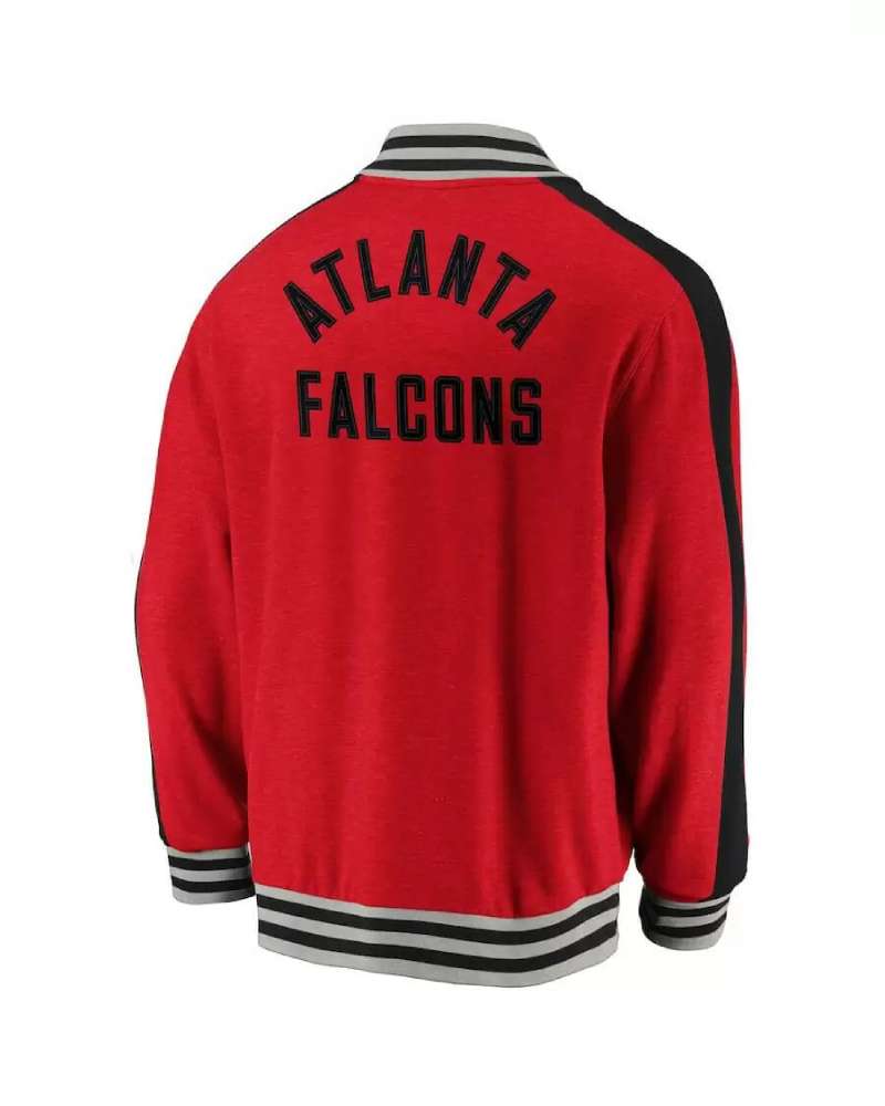Atlanta Falcons NFL Zip-Up Varsity Jacket