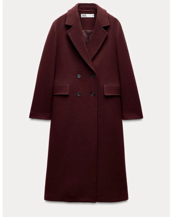Small Achievable Goals S01 Jennifer Whalen Burgundy Coat