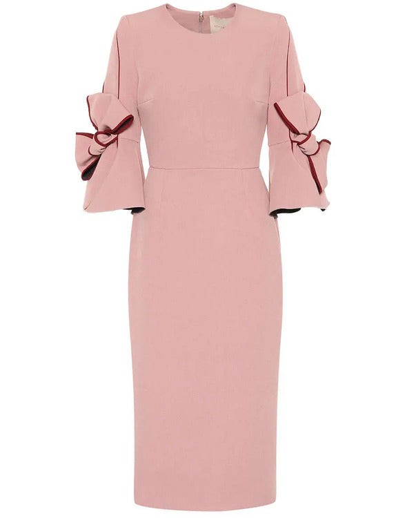And Just Like That S03 Kristin Davis Pink Bow Dress