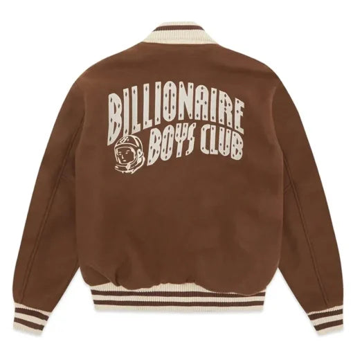 Billionaire Boys Club Astro Brown Varsity Jacket