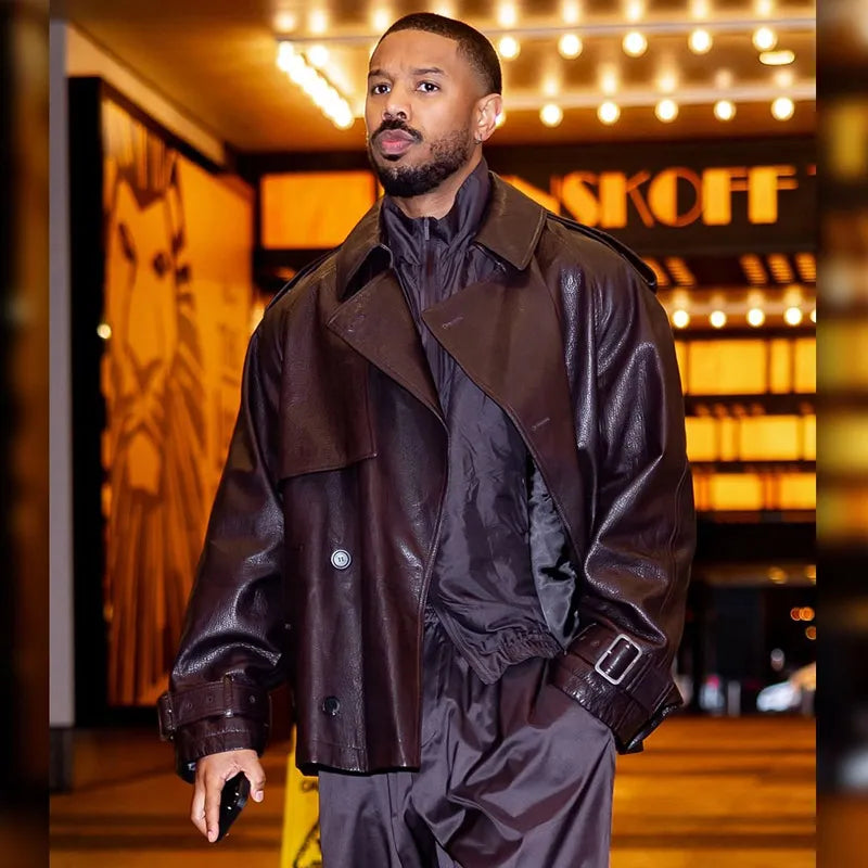 Michael B. Jordan NYC 2025 Leather Jacket