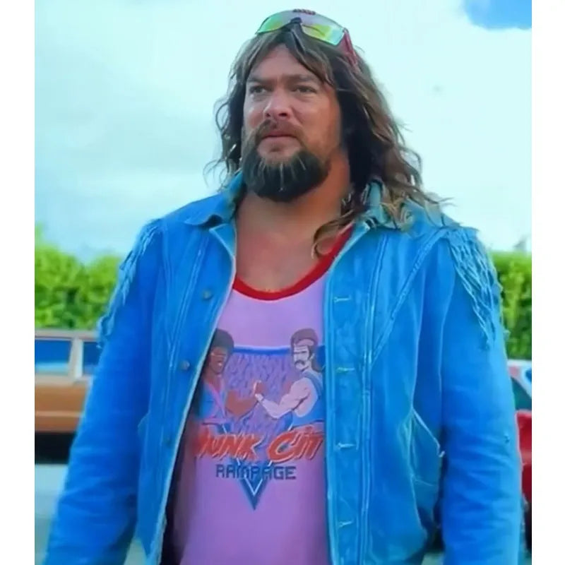 Jason Momoa A Minecraft Garbage Man Jacket