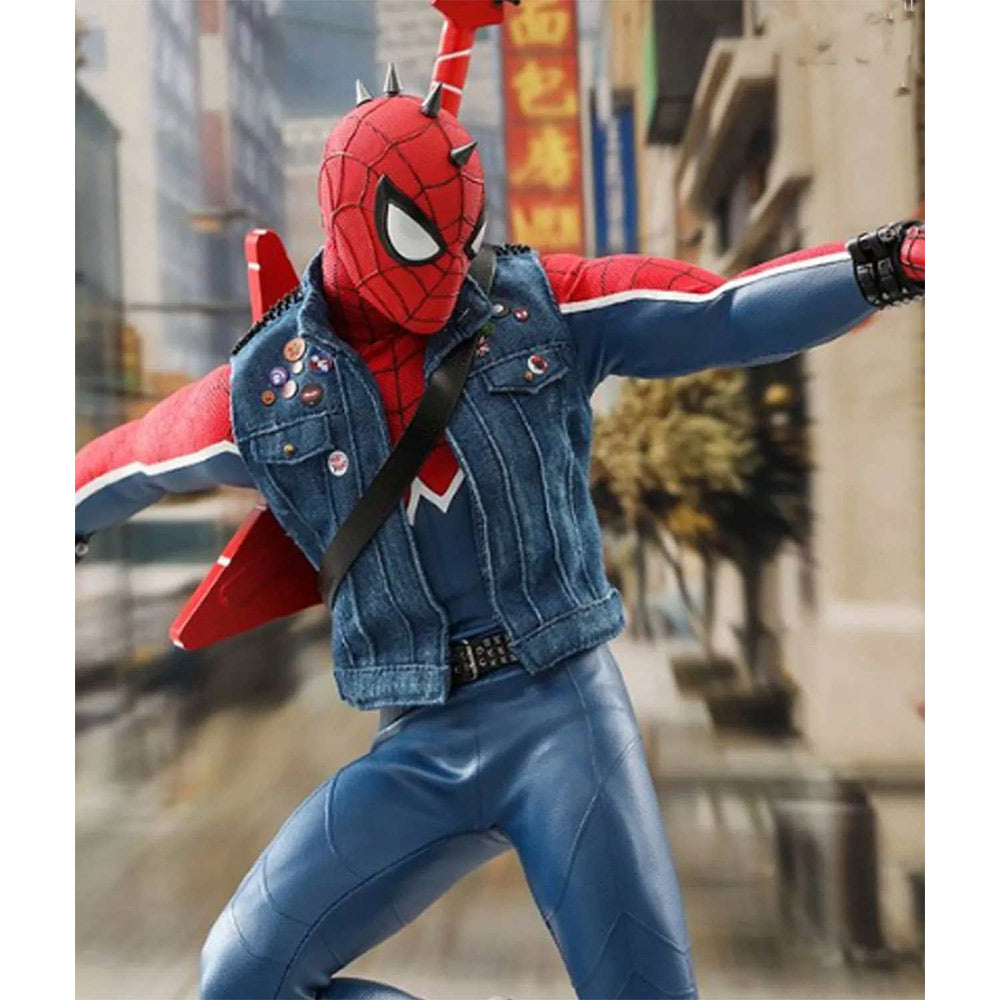 Spiderman Spider Punk Denim Vest