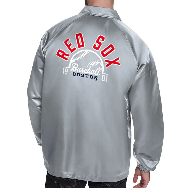 Boston Red Sox Retro Logo Coaches Jacket