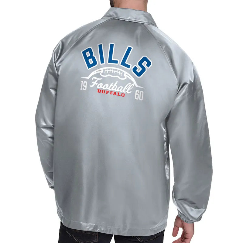 Buffalo Bills Retro Logo Coaches Jacket
