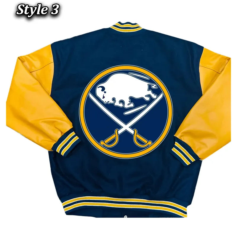 Buffalo Sabres Classic Beautiful Varsity Jacket