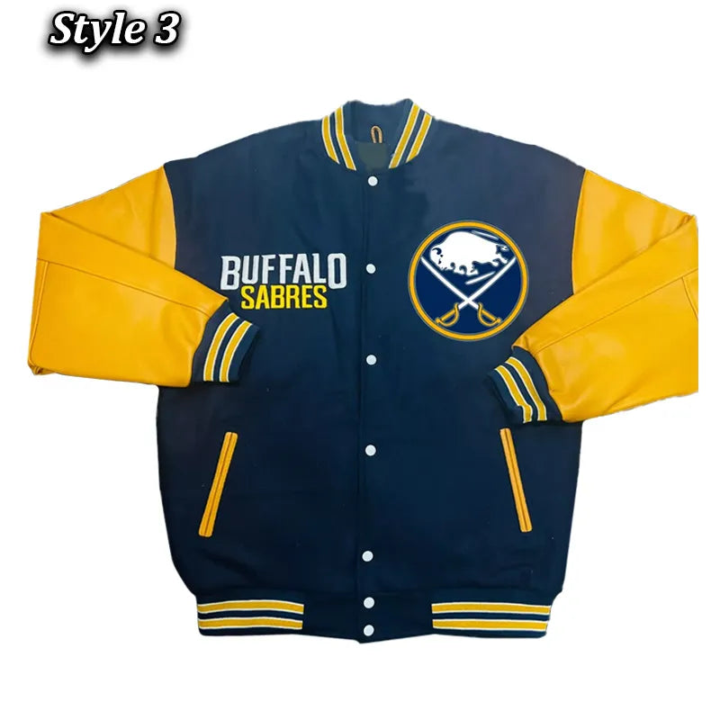 Buffalo Sabres Classic Beautiful Varsity Jacket