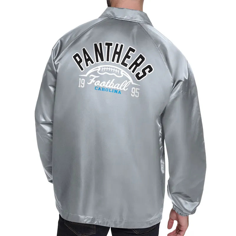 Carolina Panthers Retro Logo Coaches Jacket
