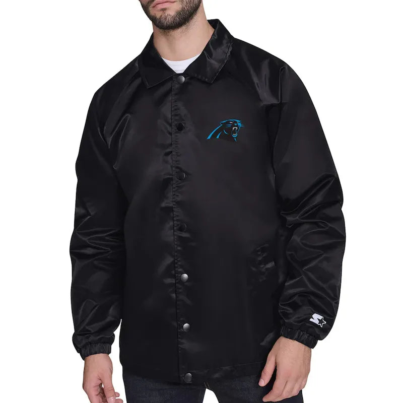 Carolina Panthers Retro Logo Coaches Jacket