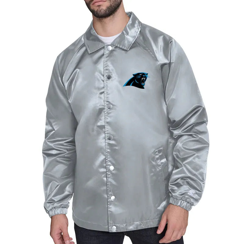 Carolina Panthers Retro Logo Coaches Jacket