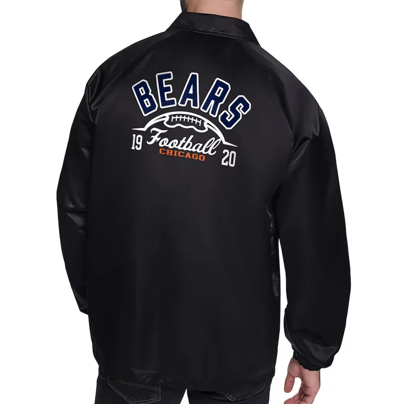 Chicago Bears Retro Logo Coaches Jacket