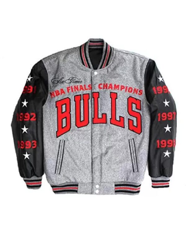Chicago Bulls 6x Champions Varsity Jacket