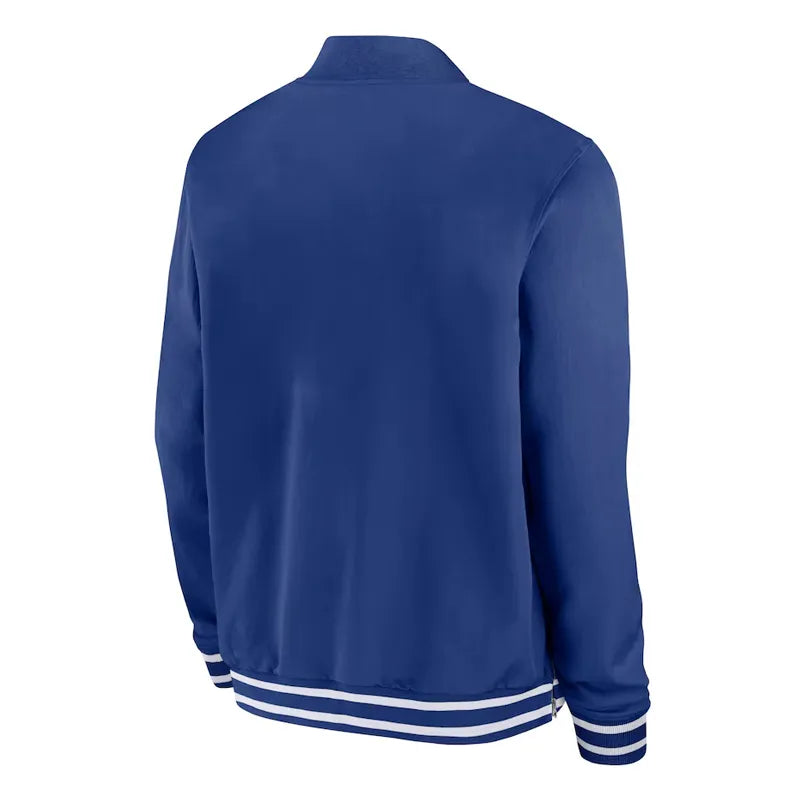 Chicago Cubs Collection Dugout Royal Bomber Jacket