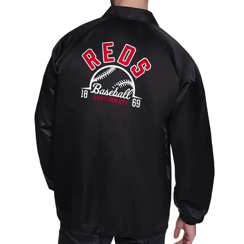 Cincinnati Reds Retro Logo Coaches Jacket