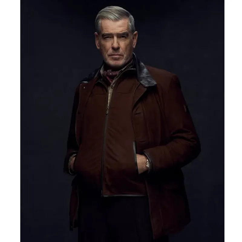 Mobland Pierce Brosnan Coat
